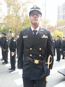 Felix Bonilla, in NYC Veteran's Day Parade